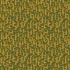 Seamless Wheat Stalks Pattern