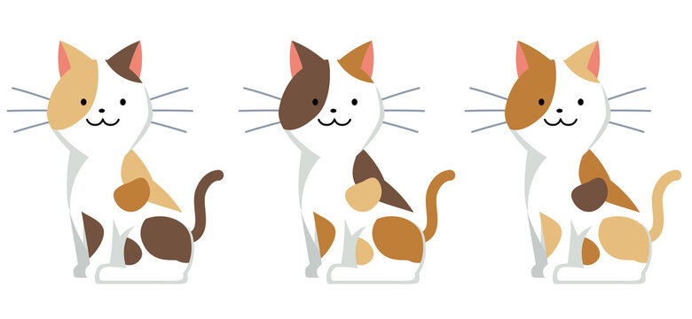 770 最適な みけ猫 画像 ストック写真 ベクター Adobe Stock