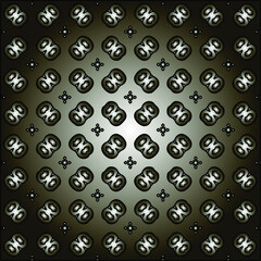 Pattern with a black-and-white gradient . Abstract metallic background