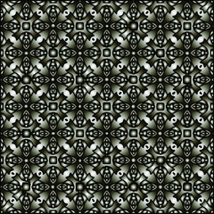 Pattern with a black-and-white gradient . Abstract metallic background