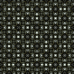 Pattern with a black-and-white gradient . Abstract metallic background