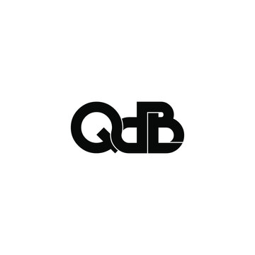 qdb letter original monogram logo design