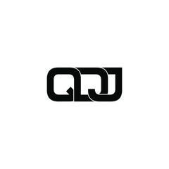 qdj letter original monogram logo design
