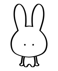 退屈なウサギ01