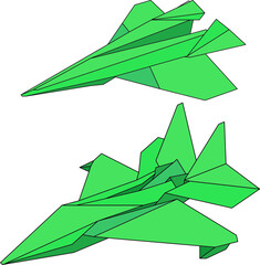 Origami transport: helicopter, quadcopter, airplane