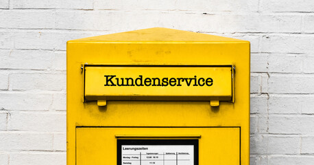 Kundenservice Briefkasten