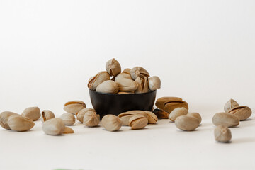 Tigela com pistache.