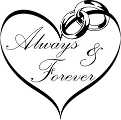 Always and forever graphic