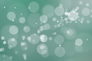 Abstract green bokeh background, can use for celebration or festival.