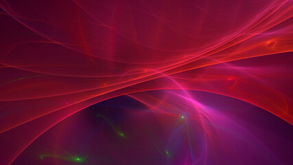 3D rendering abstract circle light background