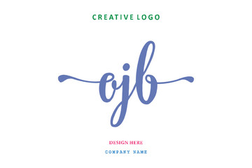 OJB lettering logo is simple, easy to understand and authoritative