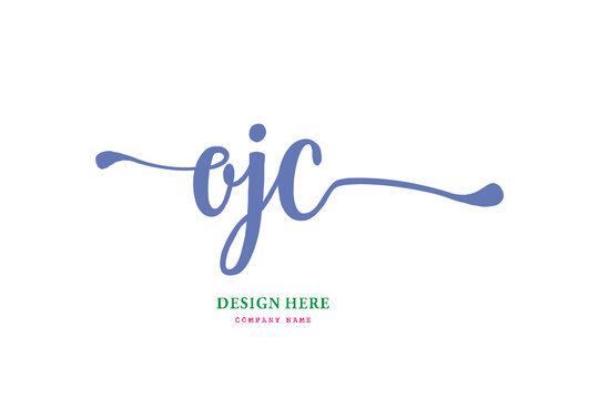 OJC lettering logo is simple, easy to understand and authoritative