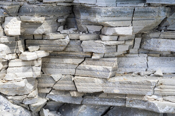 stratified rock