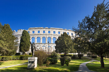 Obraz premium Colosseum in Pula