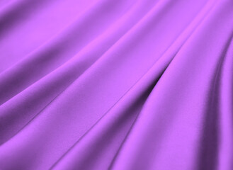 Fototapeta na wymiar シルクのドレープ　紫 