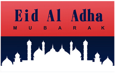 eid al adha mubarak. greeting designs for Eid al-Adha
