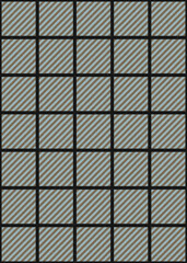 Abstract Geometric Pattern generative computational art illustration