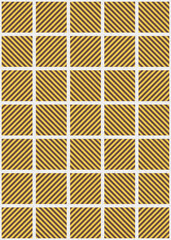 Abstract Geometric Pattern generative computational art illustration