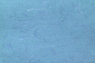 和紙テクスチャー背景(水色)  涼しさを感じる水色の雲龍和紙