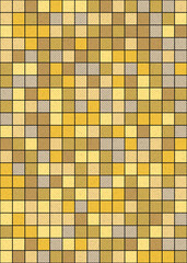 Fototapeta premium Abstract Geometric Pattern generative computational art illustration