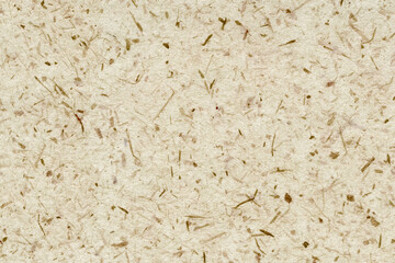 和紙テクスチャー背景(白色)  白い和紙の皮と楮のテクスチャ