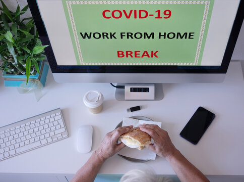 Coronavirus. With the covid-19 pandemic, work from home has increased. It's time for a break. With the vaccination of the population the contagion is reduced and this work system will decrease