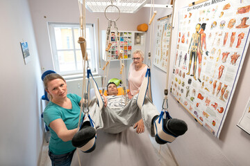 Übungen in der Physiotherapie