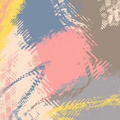 grungy abstract color paint brush texture background 