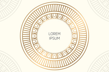 Dreamy wallpaper with mandala pattern