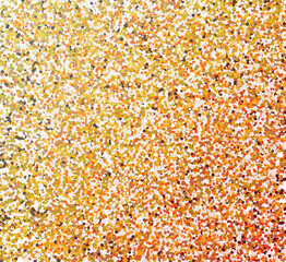 Gold background, texture of golden light. Vector illustration.