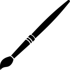 Vector illustration of the paint brush