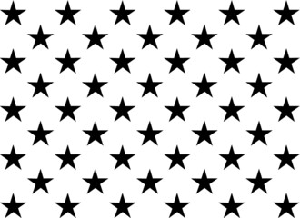 Vector illustration of the stars pattern