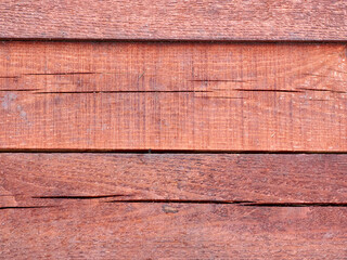 Sliced boards treated with a composition against decay. The texture of the wooden surface.