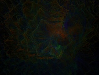 Imaginatory fractal background generated Image