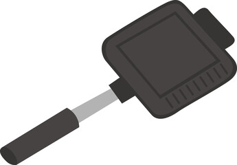 シンプルなタッチで描くホットサンドメーカー