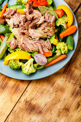 Beef stew with vegetables