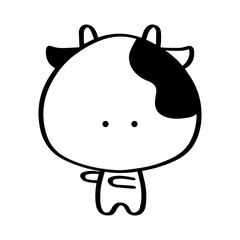 左に誘導する牛01