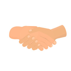 Handshake. Partnership. Hands, vector illustration