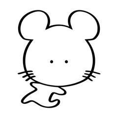 身体の柔らかい　ネズミ01