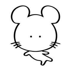 身体の柔らかい　ネズミ02