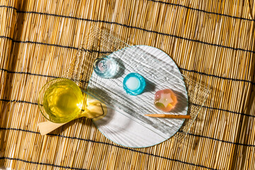 Fototapeta premium フルーツゼリー Fruit agar jelly