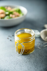 Healthy olive oil salad dressing