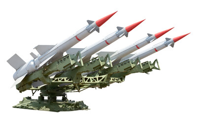 Anti-aircraft air defense missiles