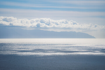 Beautiful View on Tenerife Island, Spanish tourism place in Europe