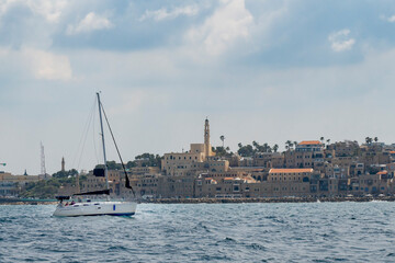 A Boat near Jaffa Port