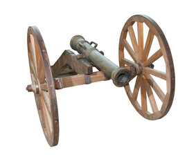 Ancient bronze gun