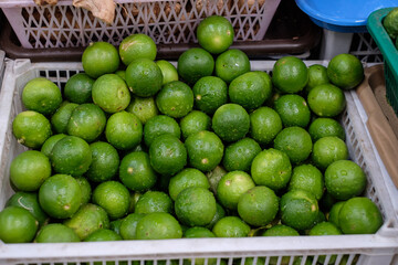 Seasonal vegetables sold in fresh markets in northern Thailand.