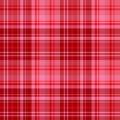 Seamless pattern in bright pink and red colors for plaid, fabric, textile, clothes, tablecloth and other things. Vector image.