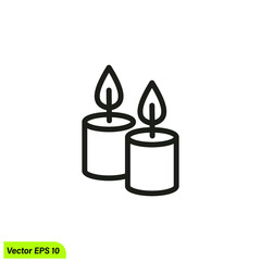 candle light icon 