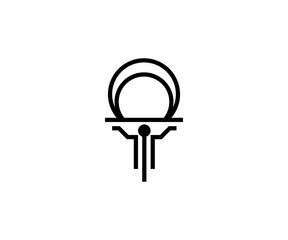 Atlas logo icon vector illustration